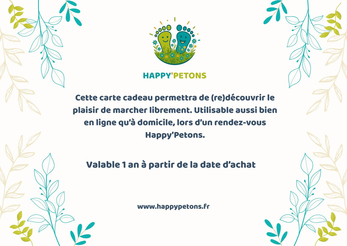 Carte cadeau Adultes