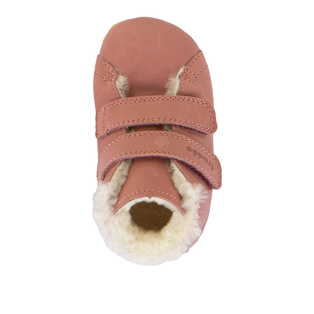 Bottines Prewalkers Furry Classic Rose