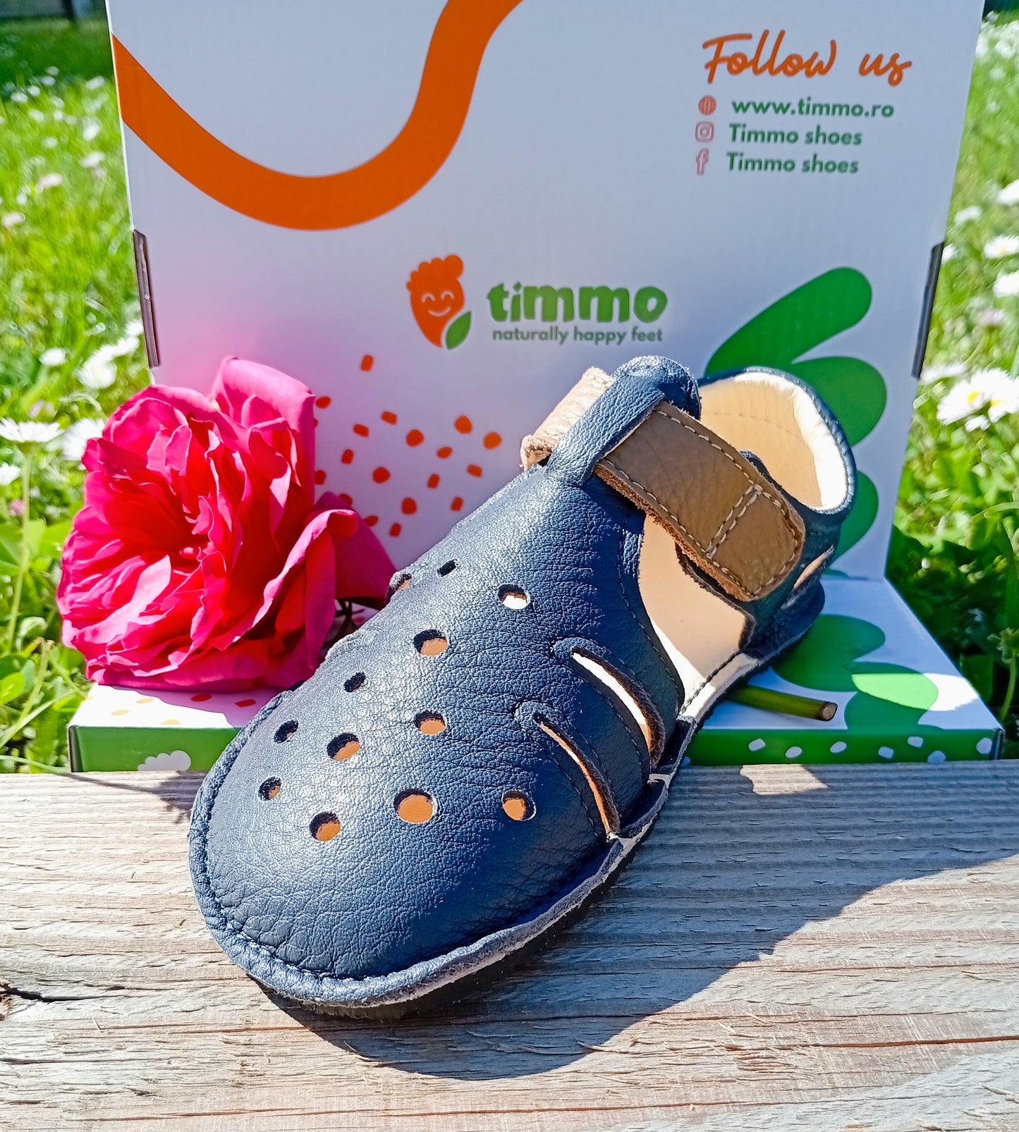 Sandales Timmo Airy - Bleues et Flake