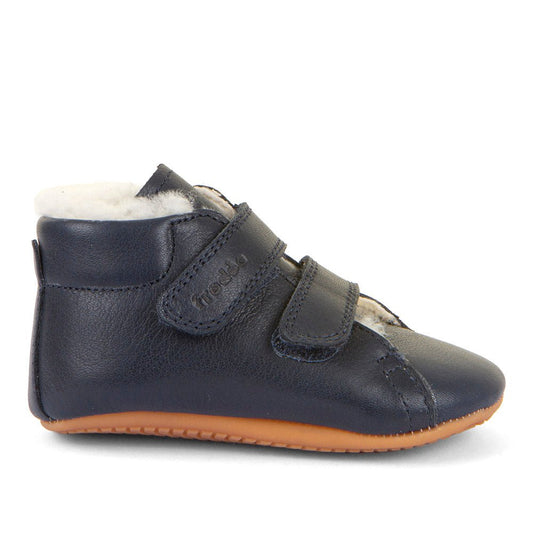 Bottines Prewalkers Furry Classic Bleu - Happy'Petons
