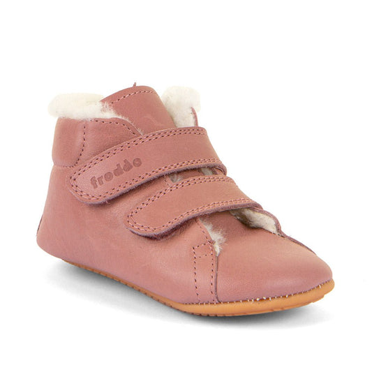 Bottines Prewalkers Furry Classic Rose - Happy'Petons