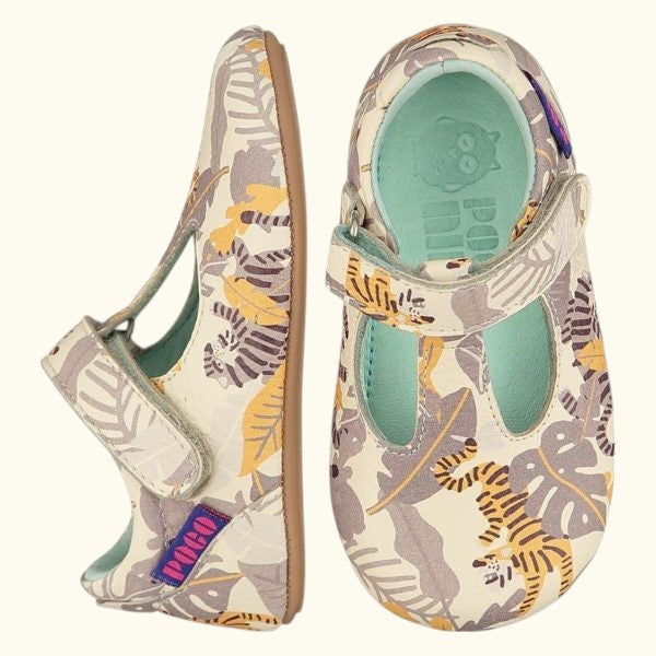 Mighty Shoes Tonal Tiger T Bar Poco Nido