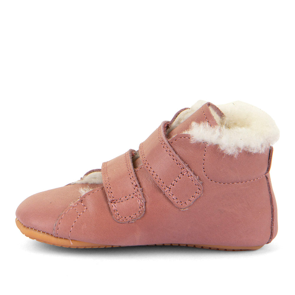 Bottines Prewalkers Furry Classic Rose