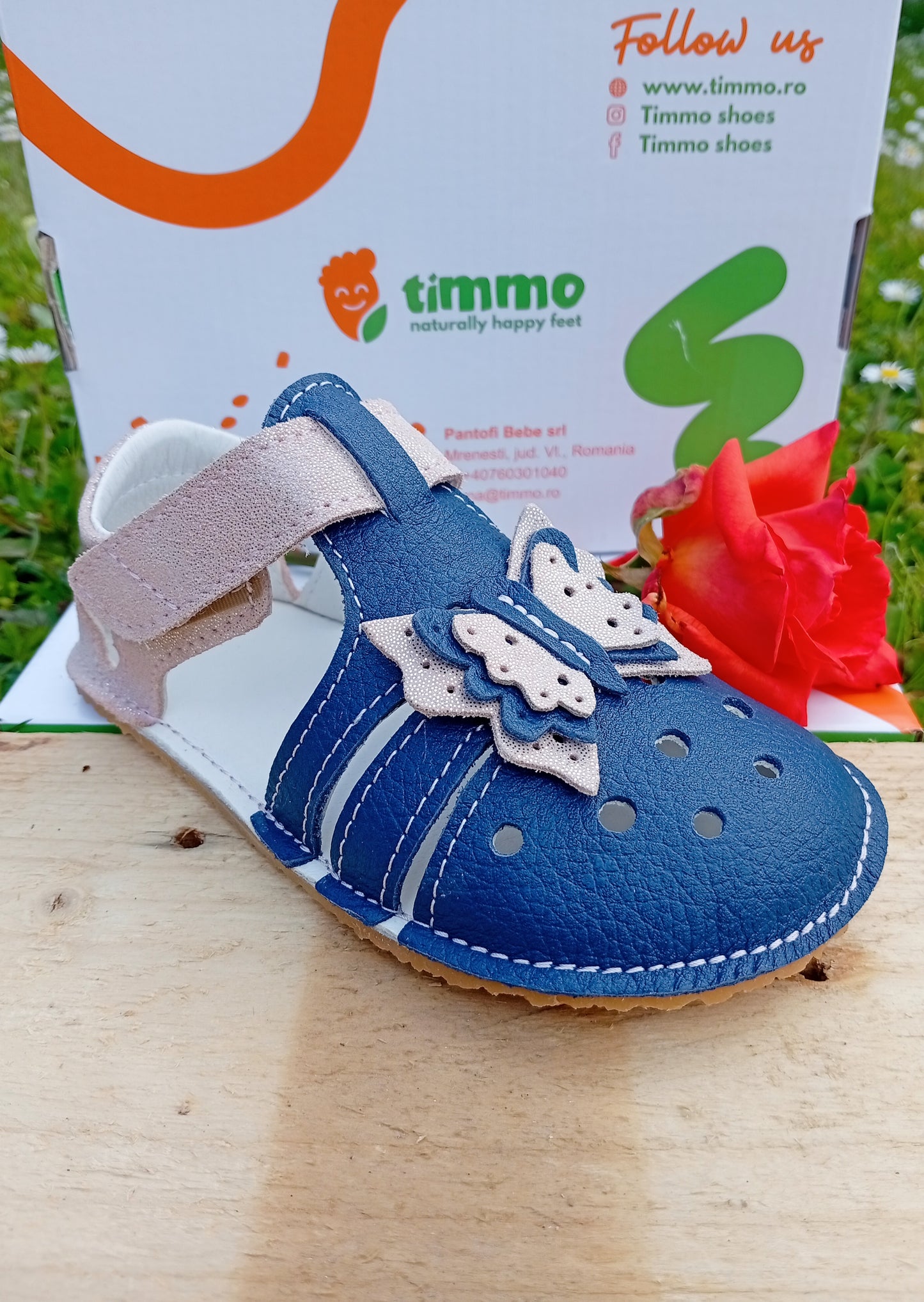 Sandales Timmo Airy - Papillon
