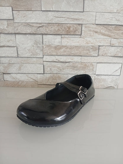 Ballerines Grace Noires - Happy'Petons