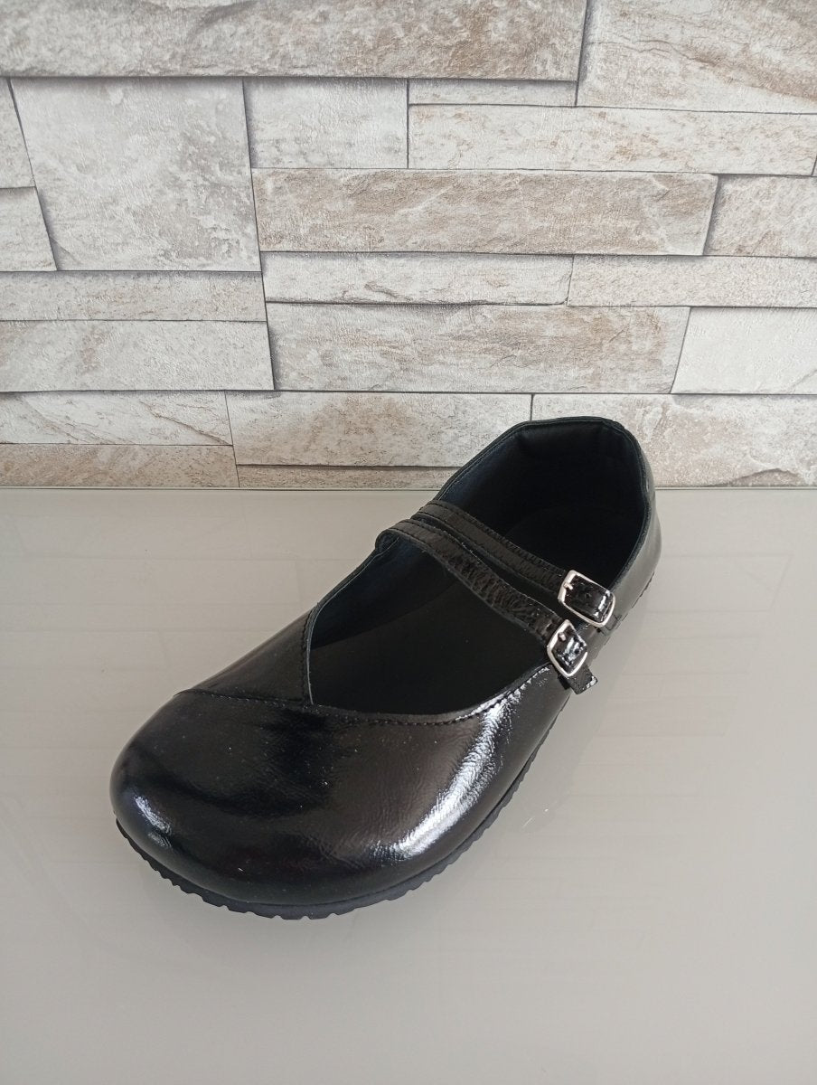 Ballerines Grace Noires - Happy'Petons