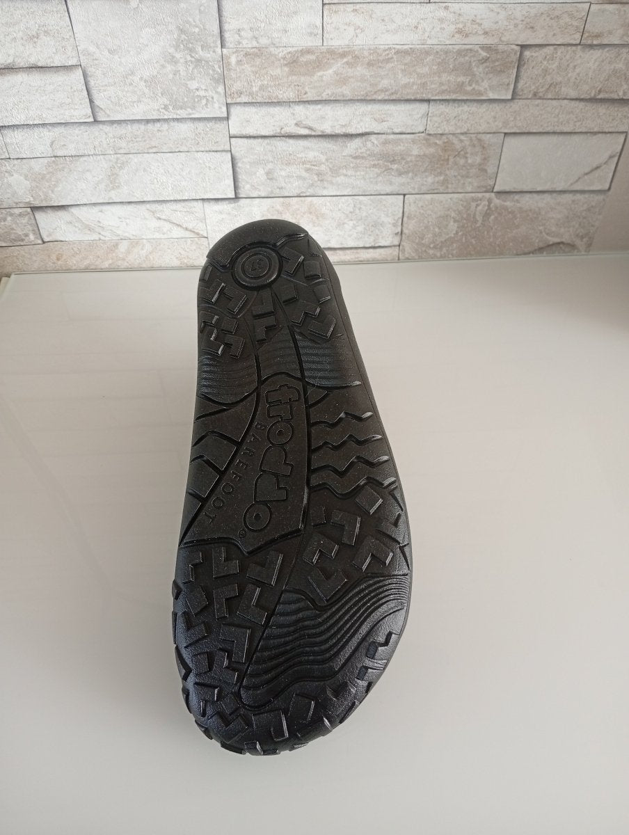 Baskets Barefoot Noires - Happy'Petons