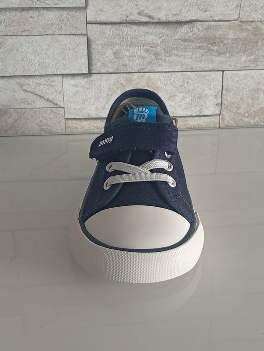 Baskets Emi Bleu Marine - Happy'Petons