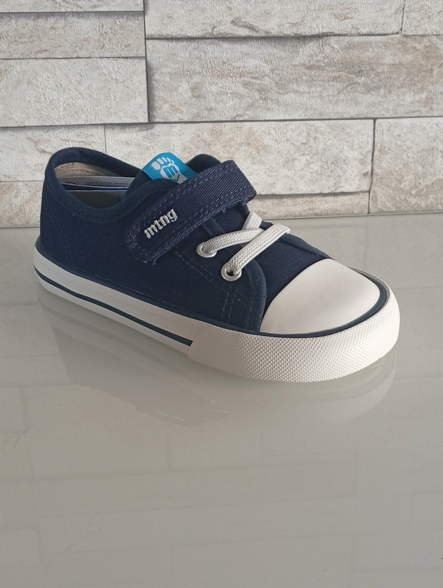 Baskets Emi Bleu Marine - Happy'Petons