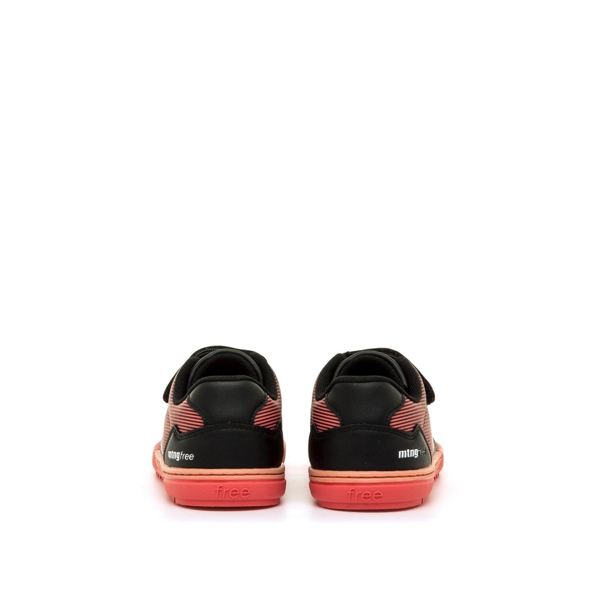 Baskets Foot Free Play Noire et Orange - Happy'Petons