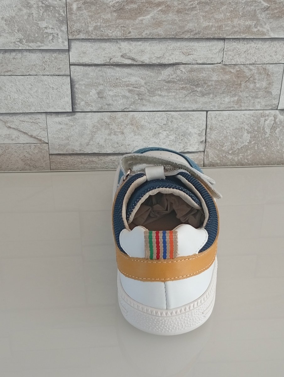 Baskets Loop Bleu et Jaune - Happy'Petons