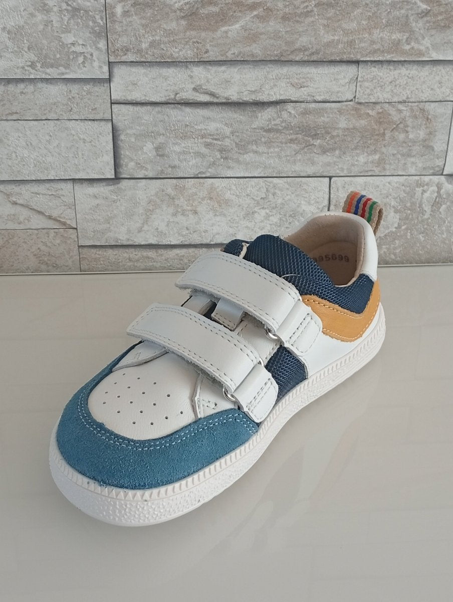 Baskets Loop Bleu et Jaune - Happy'Petons
