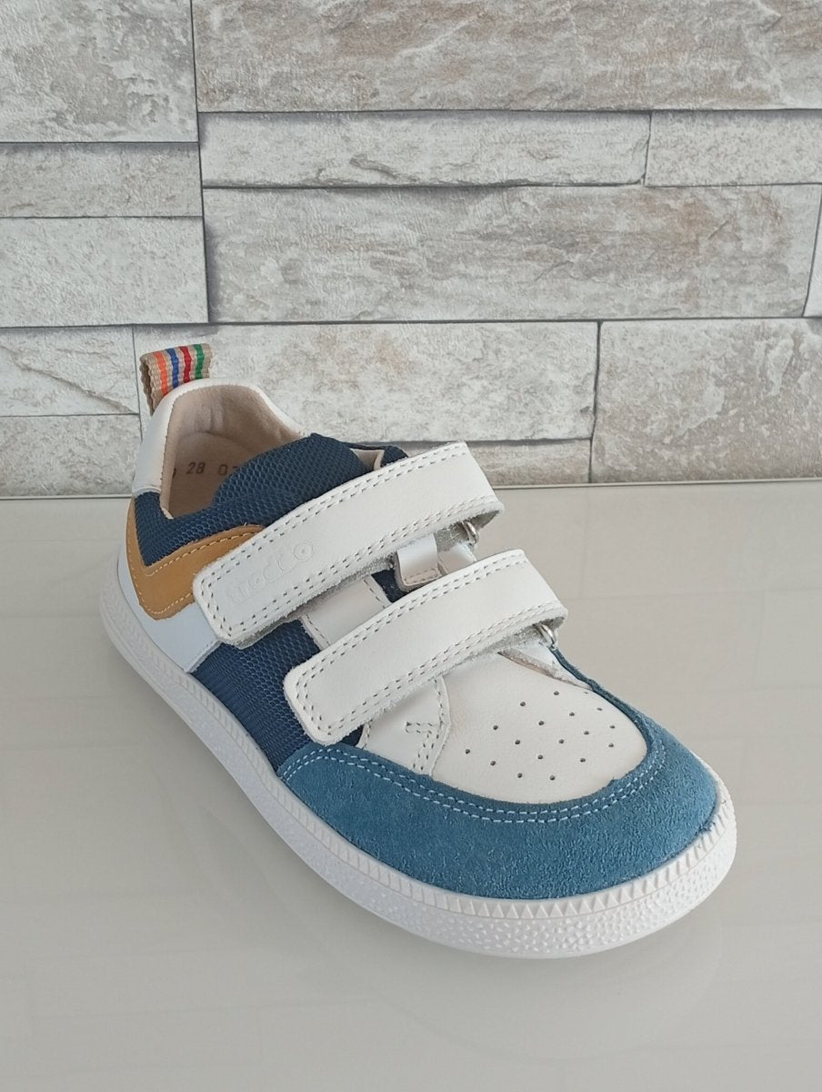Baskets Loop Bleu et Jaune - Happy'Petons