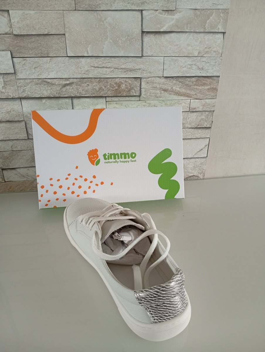 Baskets Timmo Smart Flex Plus Blanches - Happy'Petons