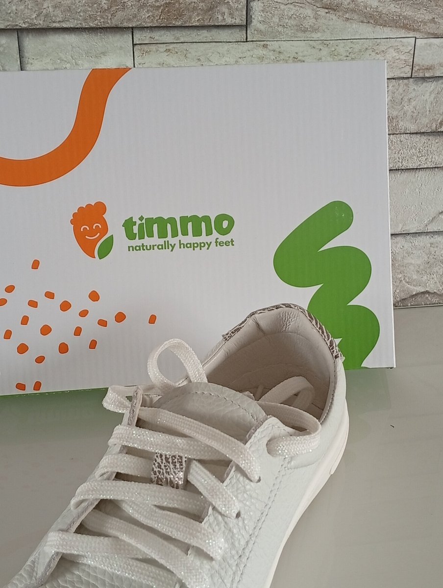 Baskets Timmo Smart Flex Plus Blanches - Happy'Petons