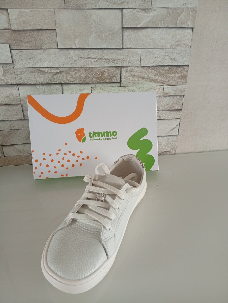 Baskets Timmo Smart Flex Plus Blanches - Happy'Petons