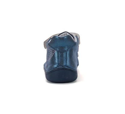 Bottines Barefoot Cobalt Sirène - Happy'Petons