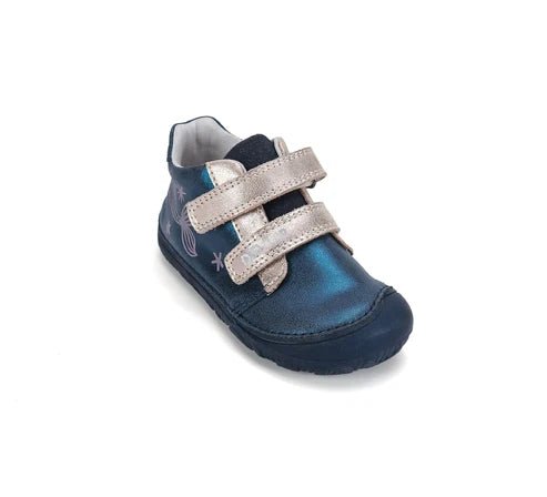 Bottines Barefoot Cobalt Sirène - Happy'Petons