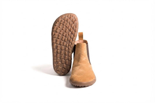 Bottines Chelsea True Feel Mega Grip Désert Suédé - Happy'Petons