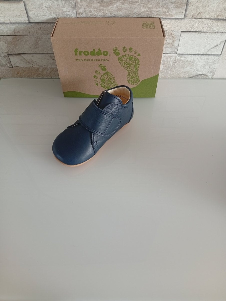 Bottines Prewalkers Bleu Marine - Happy'Petons