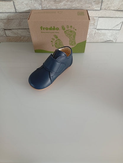 Bottines Prewalkers Bleu Marine - Happy'Petons