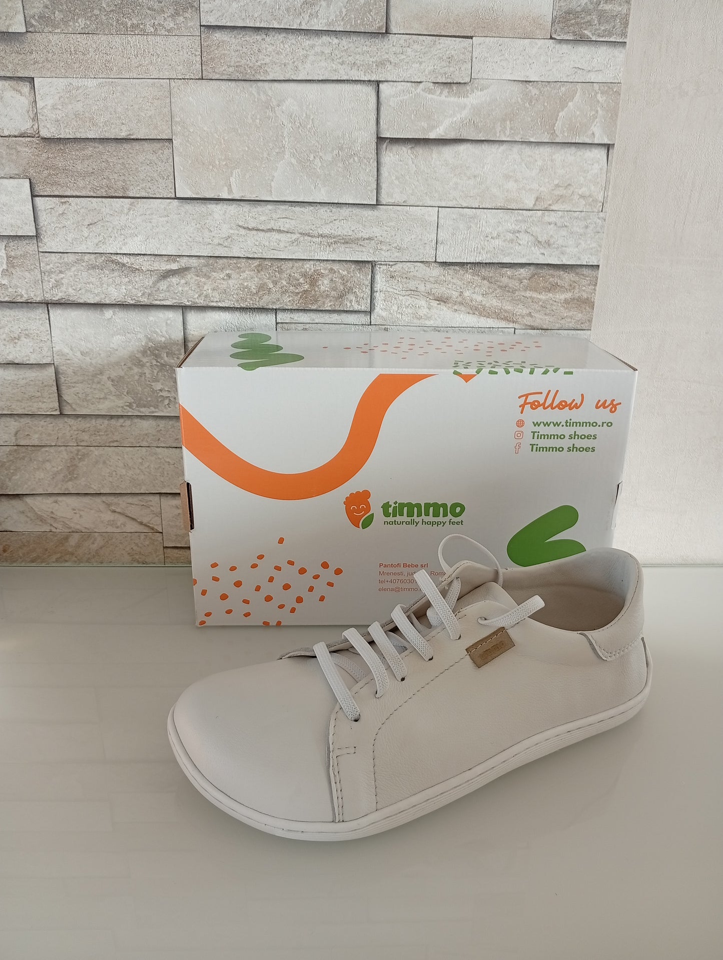 Baskets True Feel Blanches