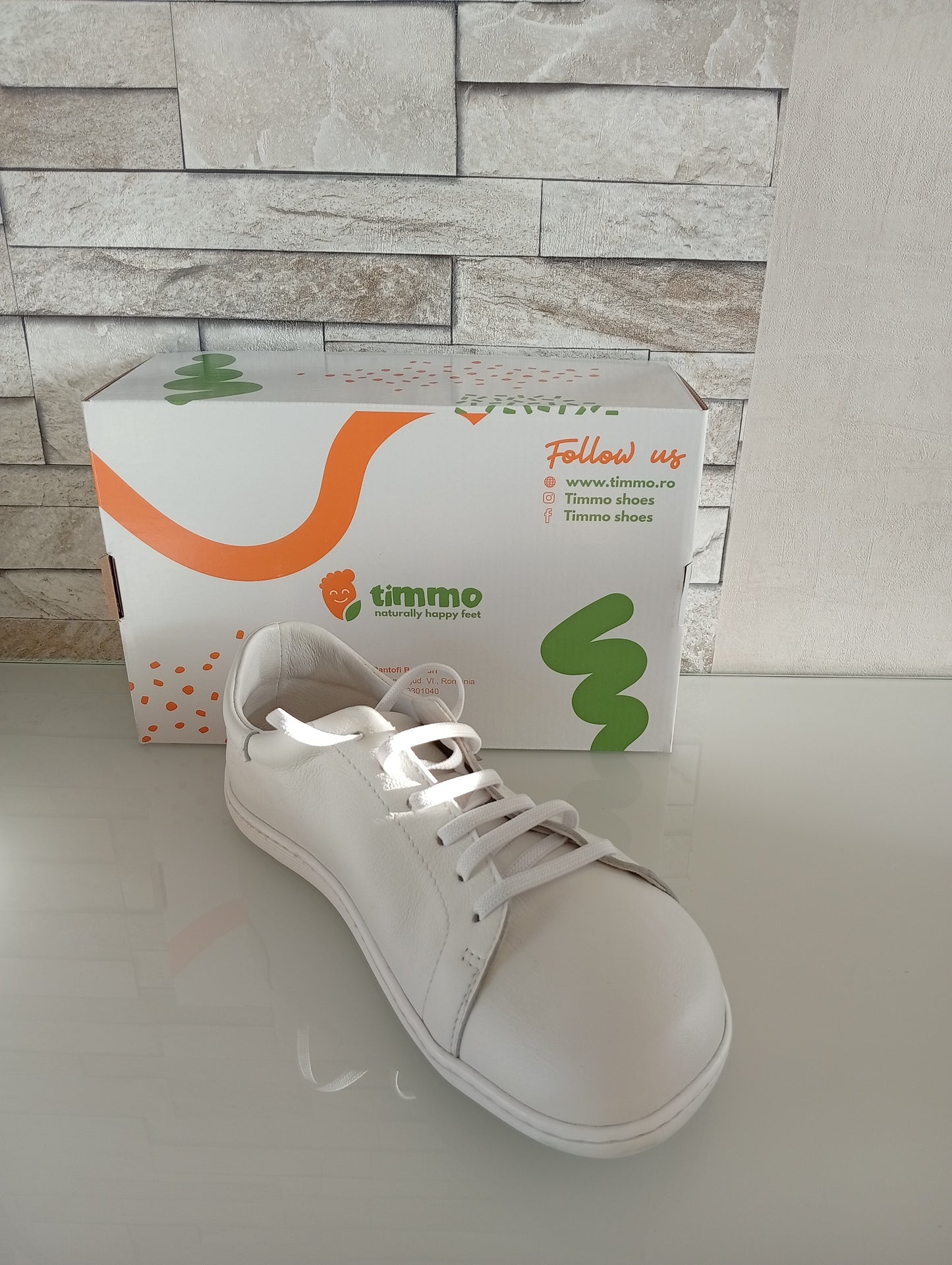 Baskets True Feel Blanches