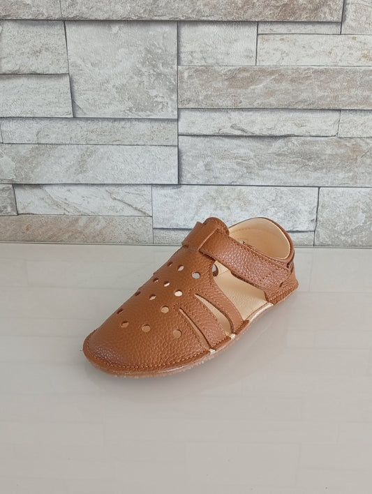 Sandales Barefoot Airy - Camel - Happy'Petons