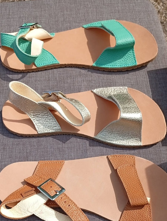 Sandales Timmo Bella forma - Platinium - Happy'Petons
