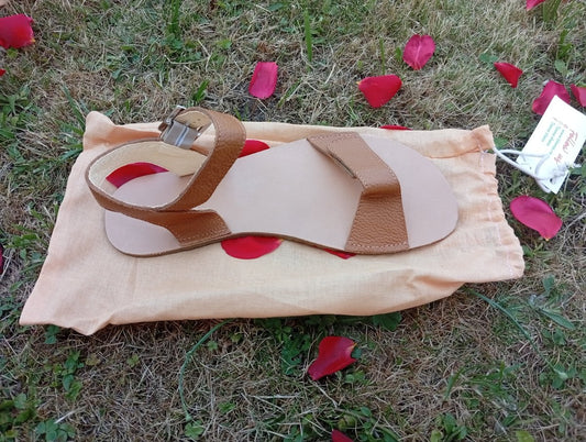 Sandales Timmo Freedom - Cognac - Happy'Petons