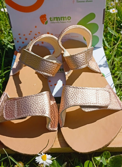 Sandales Timmo Toes Joy - Rose - Happy'Petons