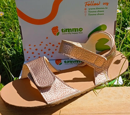 Sandales Timmo Toes Joy - Rose - Happy'Petons